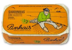 Sardine à l'huile d'olive emballage papier - Pinhais - conserves de sardines du Portugal