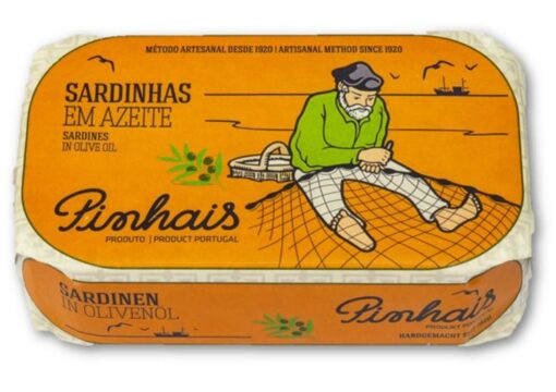 Sardine à l'huile d'olive emballage papier - Pinhais - conserves de sardines du Portugal