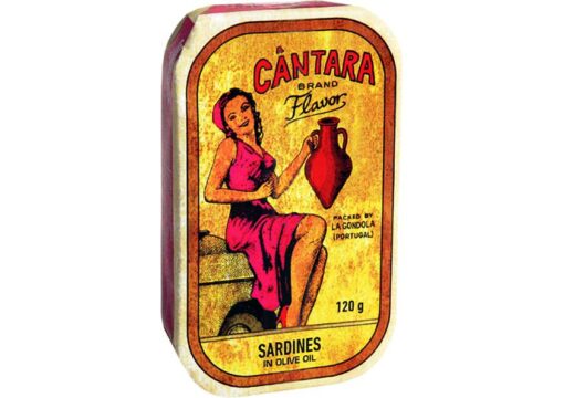 Sardines à l'huile d'olive - Cantara - Conserves de sardines du Portugal