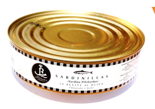 Petites sardines à l'huile d'olive 525g - Real Conservera Espanola