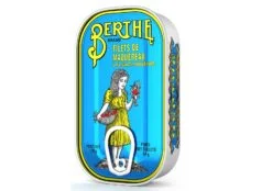 Filets de Maquereaux à la moutarde - Berthe - Conserves de sardines du Portugal