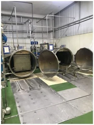 Autoclave pour la cuisson des conserves - Arroyabe - Conserves de poissons Espagne