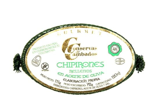 Calamars farcis à l'huile d'olive 4-6 - Conserves de Cambados - Galice Espagne