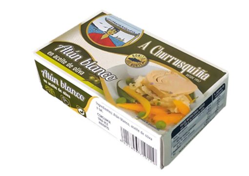 Ventrèche de thon à l'huile d'olive - Conservas Roma Churrusquina - produits de Galice Espagne