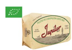Filets de chinchards à l'huile d'olive bio - Jupiter - Conserveria do Sul - Portugal