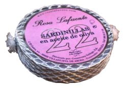 22 Petites sardines à l'huile d'olive - Rosa Lafuente - Conserves de poissons de Galice