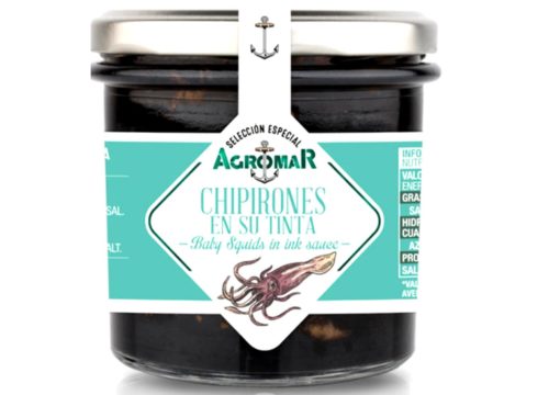 Petits calamars dans leur encre - Agromar - Conserves de poissons et crustacés - Asturies Espagne