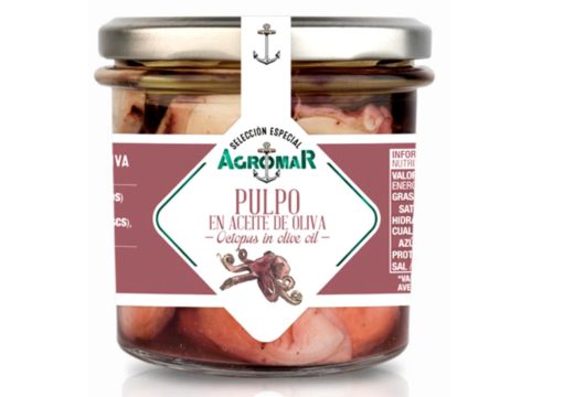 Poulpe à l'huile d'olive - Agromar - Conserves de poissons et crustacés - Asturies Espagne