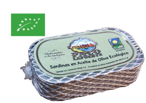 Sardines à l'huile d'olive biologique - Paco Lafuente - Conserves de poissons de Galice