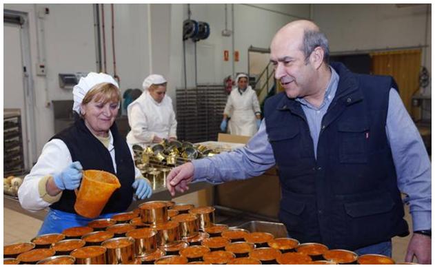 Travail à la conserverie - Agromar - Conserves de poissons et crustacés - Asturies Espagne