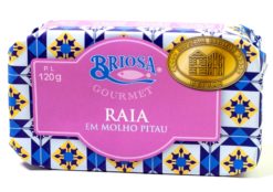 Raie à la sauce pitau - Briosa - Conserverie Portugal Norte - Conserves de sardines du Portugal