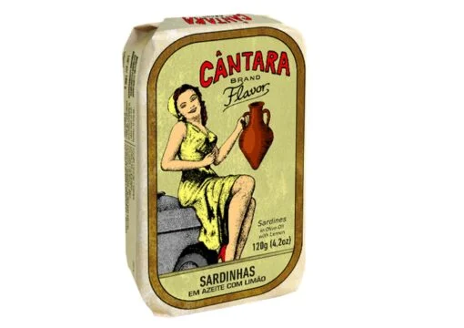 Sardines au citron et à l'huile d'olive - Cantara - Conserves de poissons du Portugal