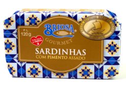 Sardines aux poivrons braisés - Briosa - Conserverie Portugal Norte - Conserves de sardines du Portugal