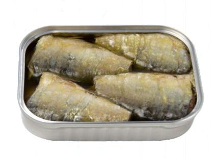 Sardines à l'huile d'olive extra vierge biologique ouverte - Dama - Conserverie Portugal Norte