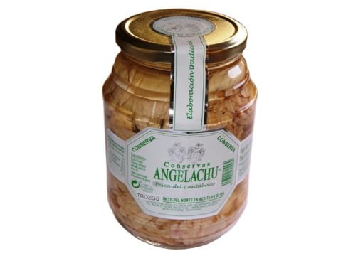 Thon bonito del norte en morceaux format familial - Angelachu - Conserves d'anchois de Santoña - Cantabrie