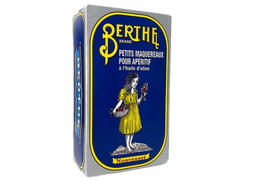 Petits Maquereaux pour l'apéritif - Berthe - Conserves de sardines du Portugal