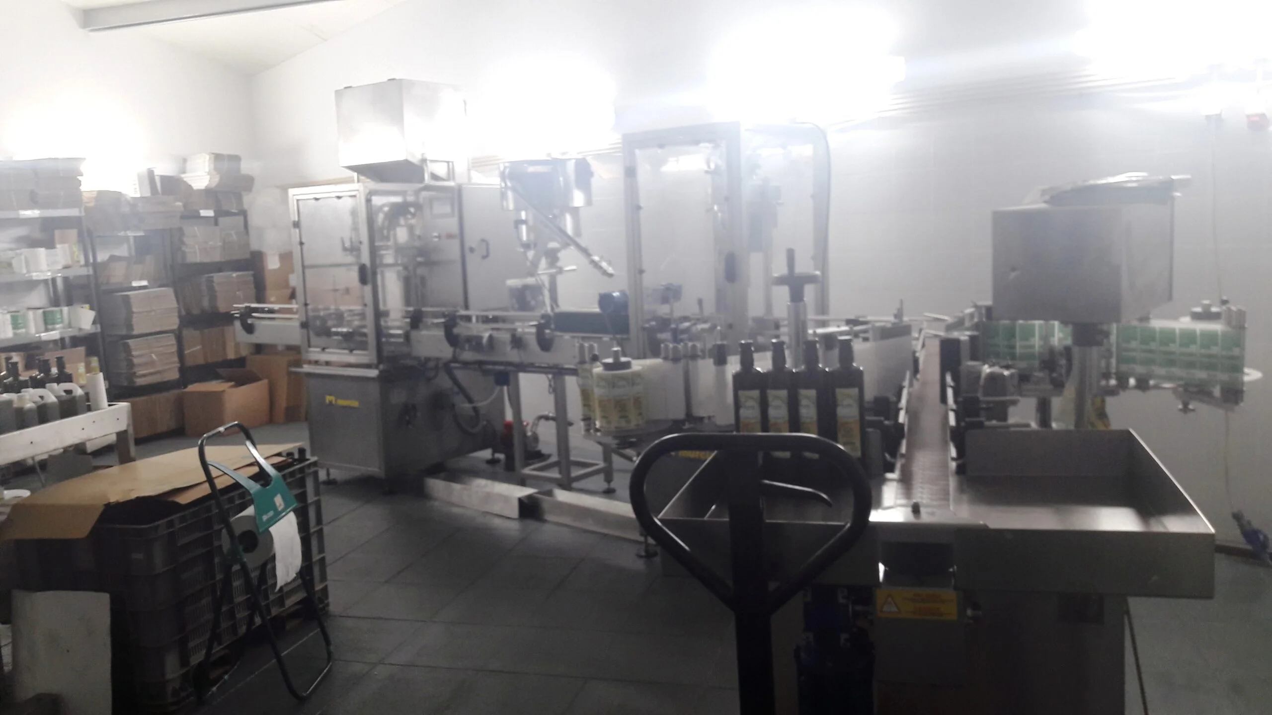 Ligne de mise en bouteille - Dulfar - Huile d'olive Bio du Portugal - Le Comptoirdu Portugal