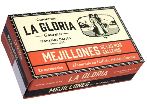 Moules à l'escabèche - Conserves La Gloria - Costera - Asturies Espagne