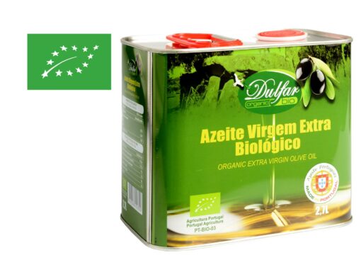 Dulfar bidon 2,7 litres - Huile d'olive Bio du Portugal - Comptoir du Portugal