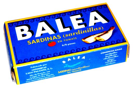 Petites sardines à la tomate - Balea - Conservas Lago Paganini - Le Comptoir du Portugal