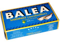 Petites sardines à l'huile d'olive 6-8 - Balea - Conservas Lago Paganini - Le Comptoir du Portugal