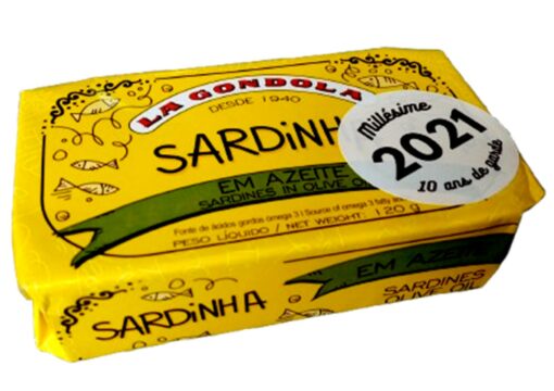 Sardines Millésimées 2021 - La Gondola - Le Comptoir du Portugal l'épicerie fine portugaise depuis 2012