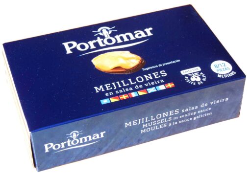 Moules à la sauce Vieira - Portomar - Le Comptoir du Portugal l'épicerie fine portugaise à Bordeaux depuis 2012