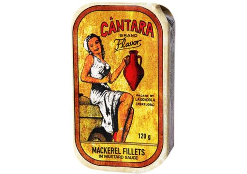 Filets de maquereaux à la sauce moutarde - Cantara - Conserves de maquereaux du Portugal