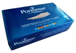 Ventrèche de thon à l'huile d'olive - Portomar - Conserves de poissons et crustacés - Galice - Espagne - Le Comptoir du Portugal épicerie portugaise depuis 2012