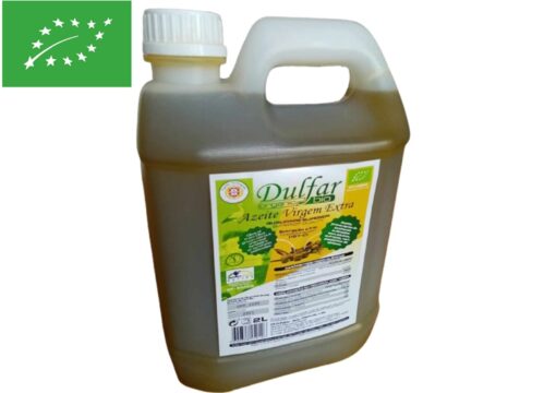 Dulfar bidon 2 litres - Huile d'olive Bio du Portugal - Comptoir du Portugal