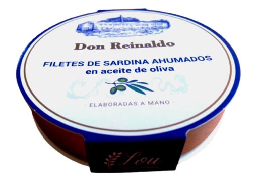 Filets de petites sardines fumées à l'huile d'olive - Don Reinaldo - Le Comptoir du Portugal l'épicerie fine portugaise depuis 2012