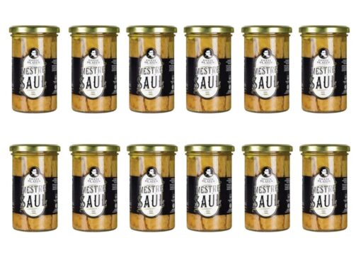 Lot de 12 verrines de thon bonito maturé - Mestre Saul - Santa Catarina - Le Comptoir du Portugal l'épicerie fine portugaise depuis 2012