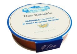 Petites sardines à l'huile d'olive et au citron - Don Reinaldo - Le Comptoir du Portugal l'épicerie fine portugaise depuis 2012