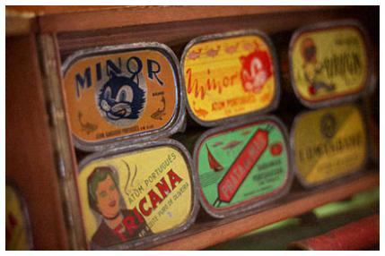 Boite millésimées de sardines - Conserverie de Lisbonne -
