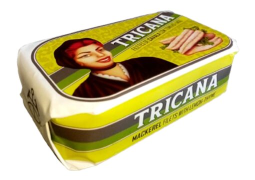 Filets de maquereaux au citron et au thym - Tricana - Conserveria de Lisboa - Le Comptoir du Portugal