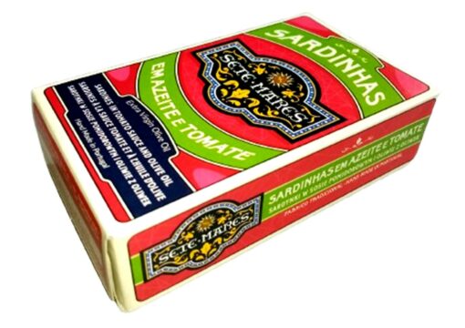 Sardines à la tomate - Sete Mares - Le Comptoir du Portugal l'épicerie fine portugaise à Bordeaux depuis 2012