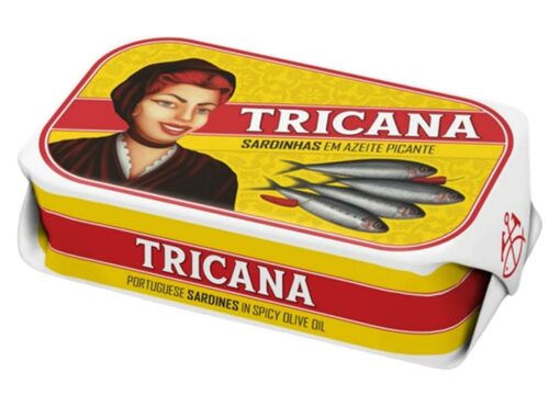 Sardines à l'huile d'olive piquante - Tricana - Conserveria de Lisboa - Le Comptoir du Portugal