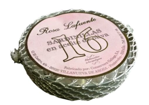 Petites sardines à l'huile d'olive - Rosa Lafuente - Le Comptoir du Portugal l'épicerie fine portugaise depuis 2012