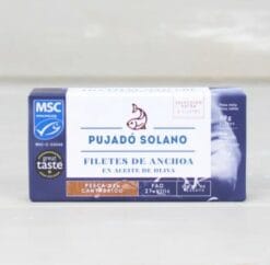 Anchois - Double Zéro - 50g - Pujado Solano - Nouvelle Vague Epicerie de la mer à Bordeaux depuis 2017
