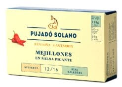 Moules à la sauce piquante - Pujado Solano - Le Comptoir du Portugal l'épicerie fine portugaise depuis 2012