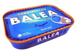 Petites sardines ou sardinillas à l'huile d'olive - Balea Lago Paganini - Le Comptoir du Portugal l'épicerie fine portugaise depuis 2012