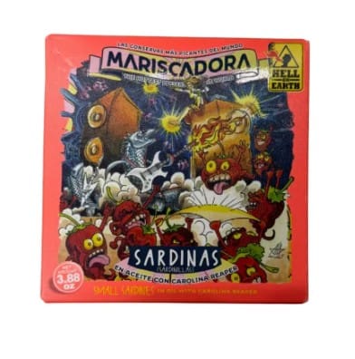 Sardine- Carolina reaper- Mariscadora - Nouvelle Vague Epicerie de la mer à Bordeaux depuis 2017